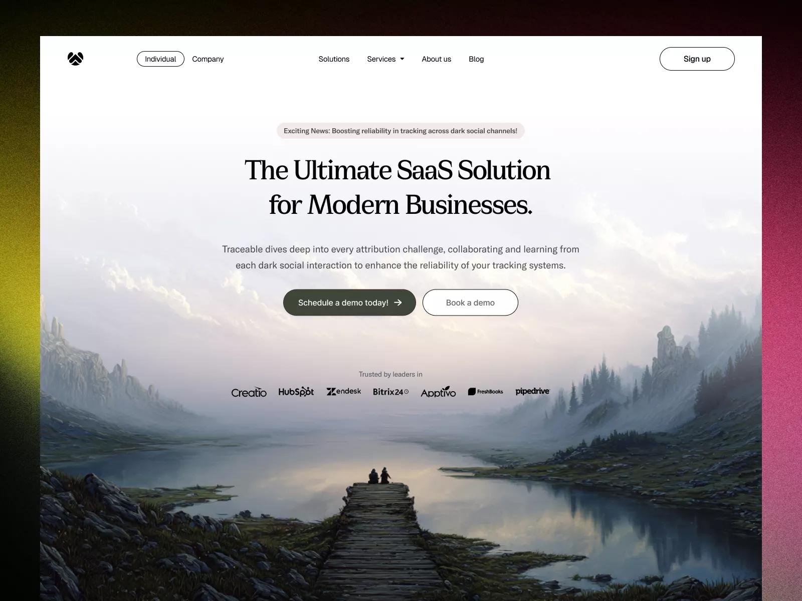 Business Website Example