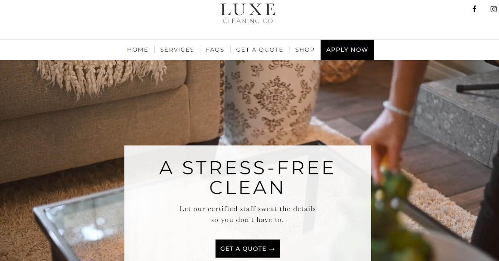 Restaurant Website Example